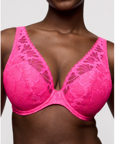 Prima Donna Twist Mocuto Plunge Half-Cup Bra (Pixie Blossom)