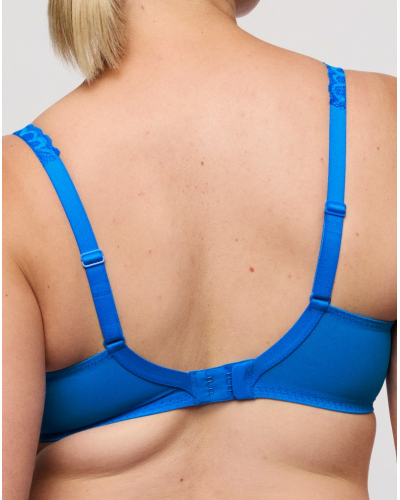 Prima Donna Twist Mocuto Padded Heart-Shaped Bra (Blu Cina)