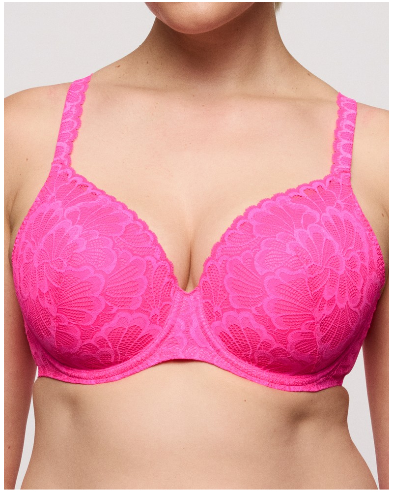 Prima Donna Twist Mocuto Padded Heart-Shaped Bra (Pixie Blossom)