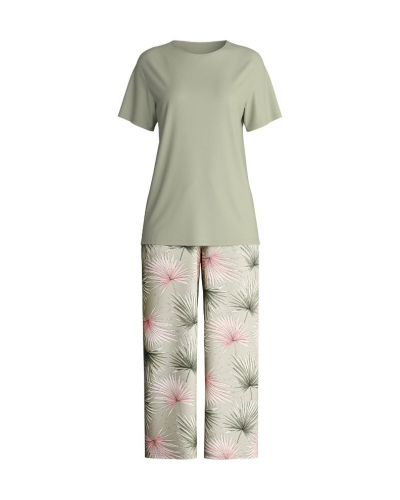7/8 pyjamas Calida Leaf Dreams (Tea Green)