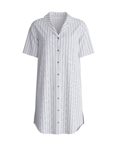 Chemise de nuit Calida Striped Dreams (Aura Blue)