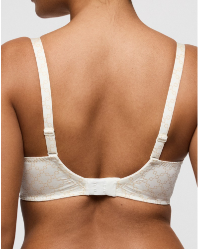 Soutien-gorge rembourré en forme de cœur Prima Donna Twist Kero (Naturel)