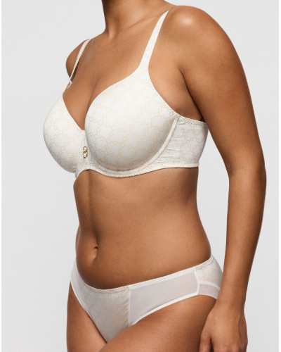 Padded Heart-Shaped Bra Prima Donna Twist Kero (Natural)