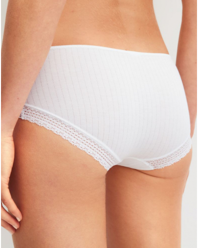 Shorty Calida Etude Ajours (Blanco)