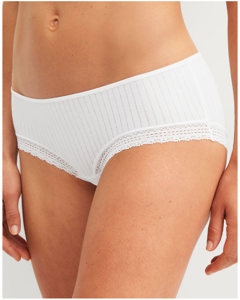 Shorty Calida Etude Ajours (Blanc)