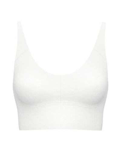 Brassière en modal Calida Natural Skin (Blanc)