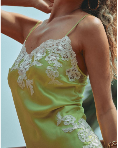 Camisone en seda Marjolaine Carmela (Multicolore)