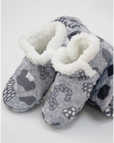 Zapatillas de mujer Massana (Imprimé Gris)