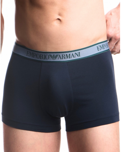 Lot de 3 shortys Emporio Armani Core Logoband (Armani Blue/Stone/Pine)
