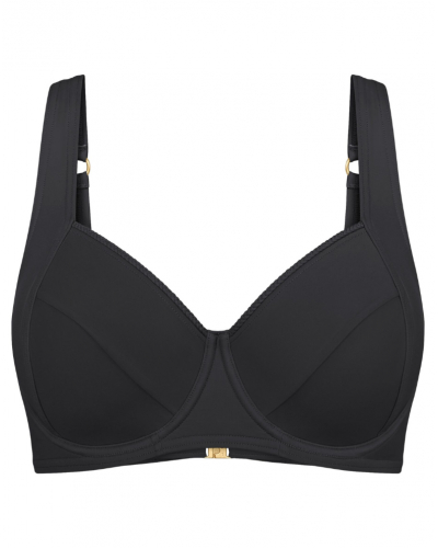 Unpadded underwired bath bra Triumph Summer Twist (Black)