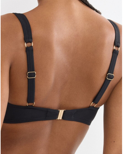 Sujetador de baño con aros sin relleno Triumph Summer Twist (Negro)