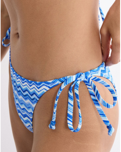 Slip de bain tai Triumph Mix & Match Summer (Blue-Light Comb)