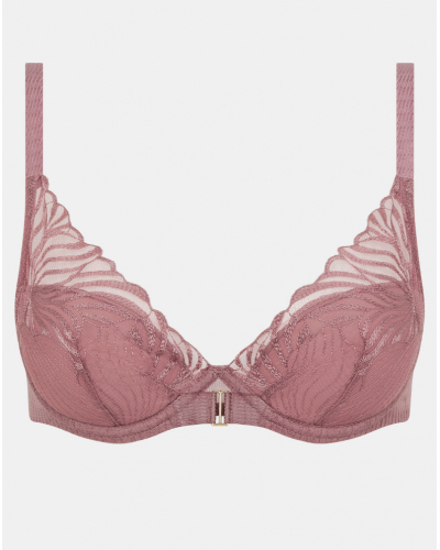 Soutien-gorge plunge coque Chantelle Legend (Rose des Bois)