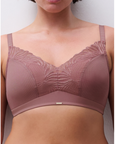 Padded wireless bra Chantelle Legend (Rose des Bois)