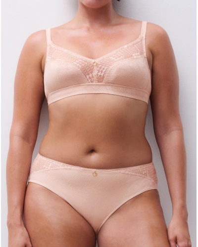 Sujetador sin aros Chantelle Intrigue (Soft Pink)