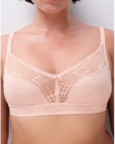 Soutien-gorge sans armature Chantelle Intrigue (Soft Pink)