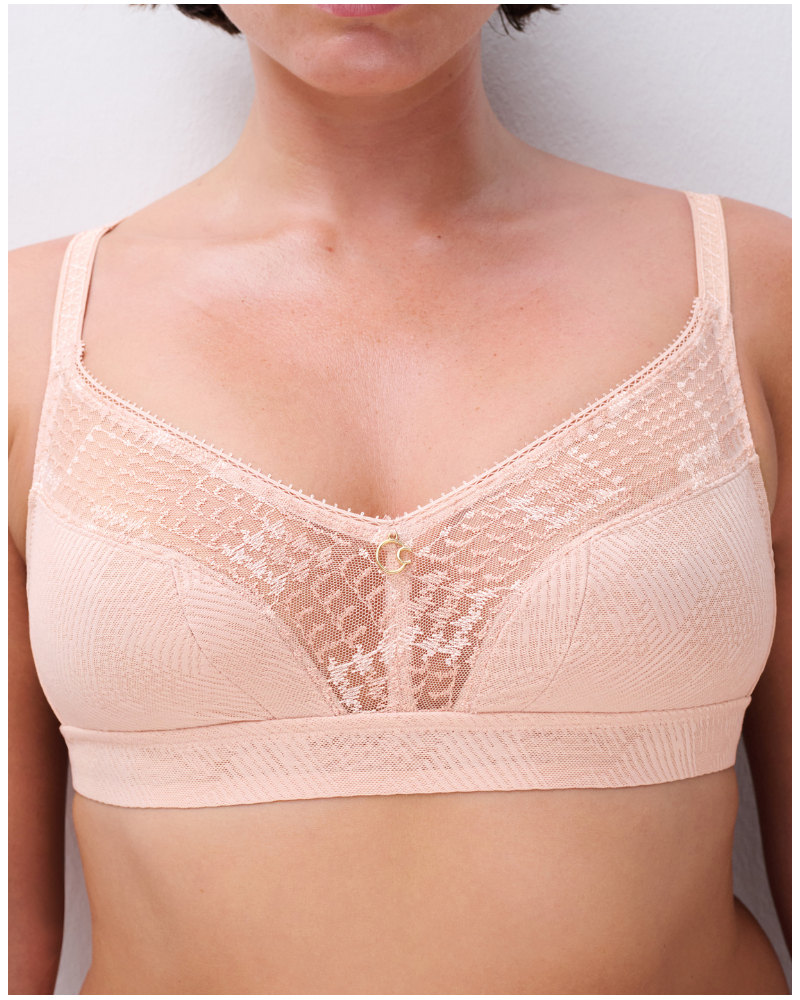Soutien-gorge sans armature Chantelle Intrigue (Soft Pink)