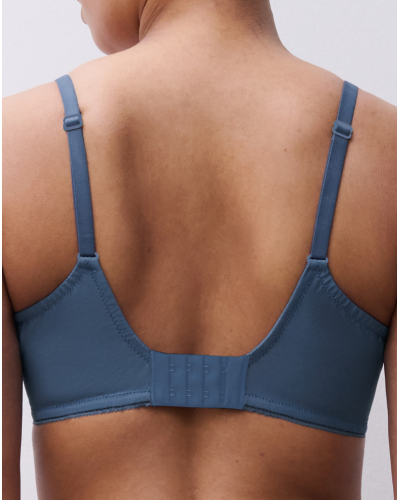 Soutien-gorge armatures enveloppant moulé Chantelle Maris (Bleu Orage)