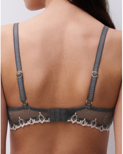 Soutien-gorge corbeille balconnet Chantelle Champs Elysées (Cendre Rosée)
