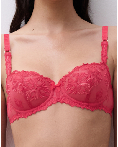 Soutien-gorge corbeille balconnet Chantelle Champs Elysées (Velous Sucré)