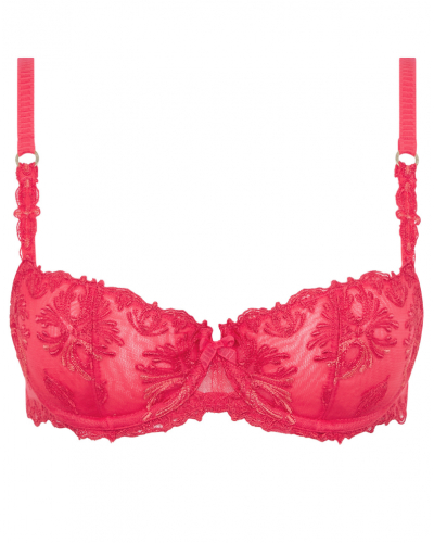 Soutien-gorge corbeille balconnet Chantelle Champs Elysées (Velous Sucré)