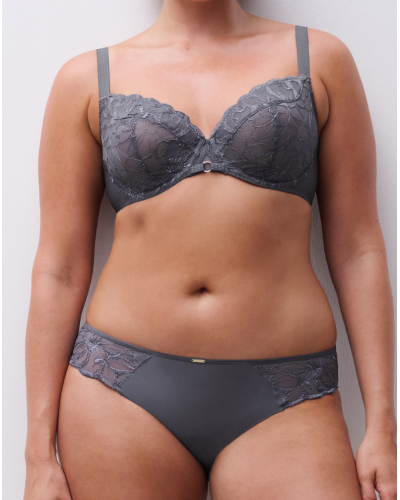 Soutien-gorge emboîtant Chantelle Fleurs (Fancy Grey)