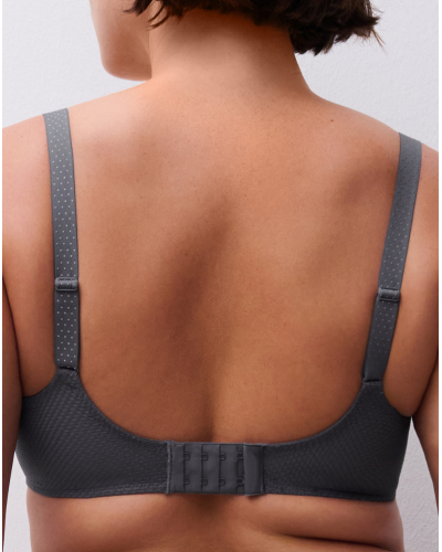 Soutien-gorge sans armature Chantelle Fleurs (Fancy Grey)