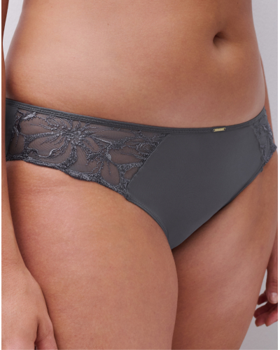Slip Chantelle Fleurs (Fancy Grey)