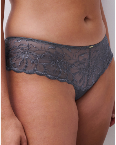 Shorty Chantelle Fleurs (Fancy Grey)