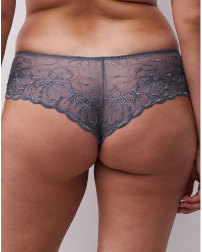 Shorty Chantelle Fleurs (Fancy Grey)