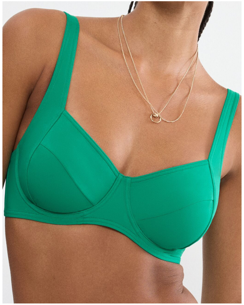 Sujetador de baño con aros Triumph Mix & Match Summer (Palm Green)