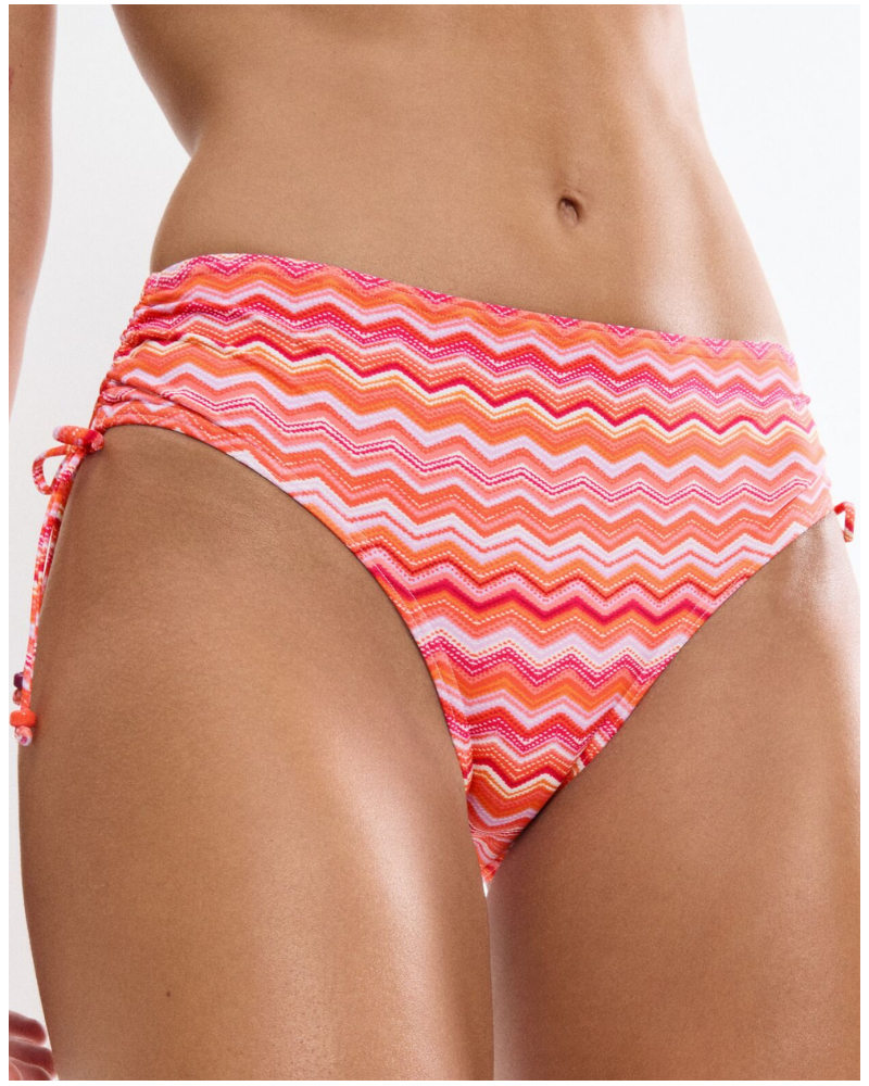 Calzoncillo de baño midi Triumph Mix & Match Summer (Orange-Light Comb)