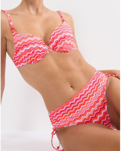Slip de bain midi Triumph Mix & Match Summer (Orange-Light Comb)