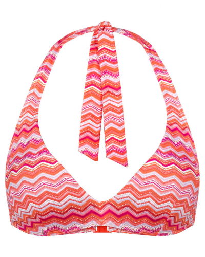 Sujetador de baño push-up plunge Triumph Mix & Match Summer (Orange-Light Comb)