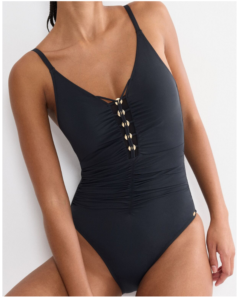 Maillot de bain une pièce ampliforme Triumph Summer twist (Noir)