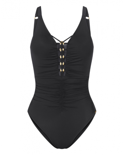 Traje de bano una pieza con relleno Triumph Summer twist (Negro)