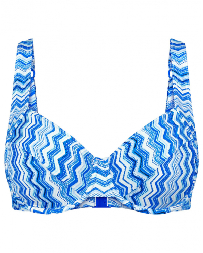 Underwired bath bra Triumph Mix & Match Summer (Blue-Light Comb)