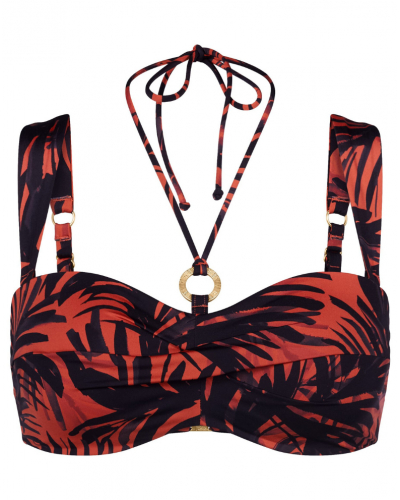 Soutien-gorge de bain ampliforme Triumph Summer Palm (Brown-Dark Comb)