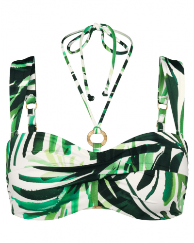 Soutien-gorge de bain ampliforme Triumph Summer Palm (Green Comb)