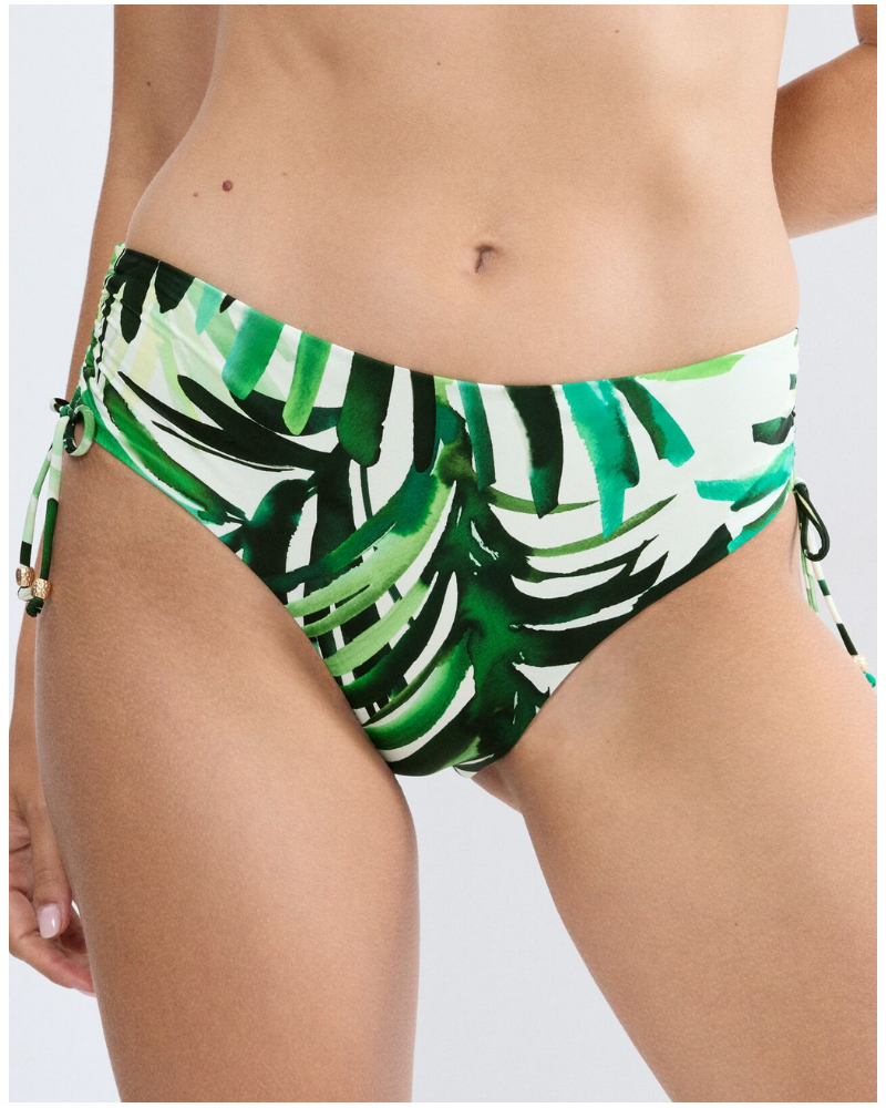 Slip de bain midi Triumph Summer Palm (Green Comb)