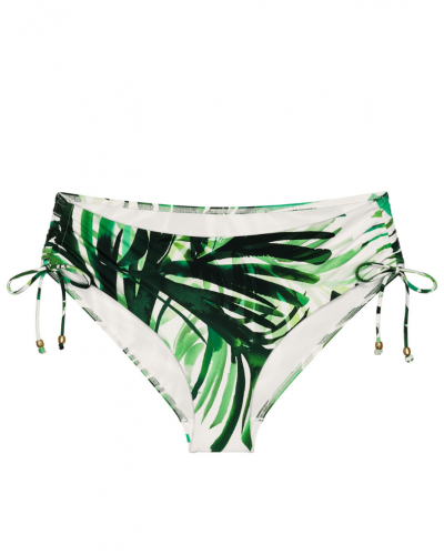 Braguita de bikini midi Triumph Summer Palm (Green Comb)