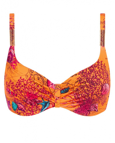 Underwired full-cup bath bra Chantelle Icon (Light Mediterranean)