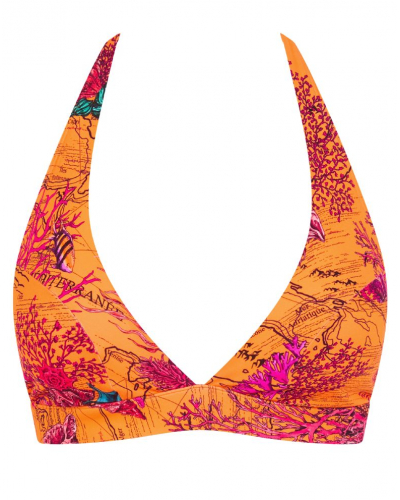 Wireless triangle bath bra Chantelle Icon (Light Mediterranean)