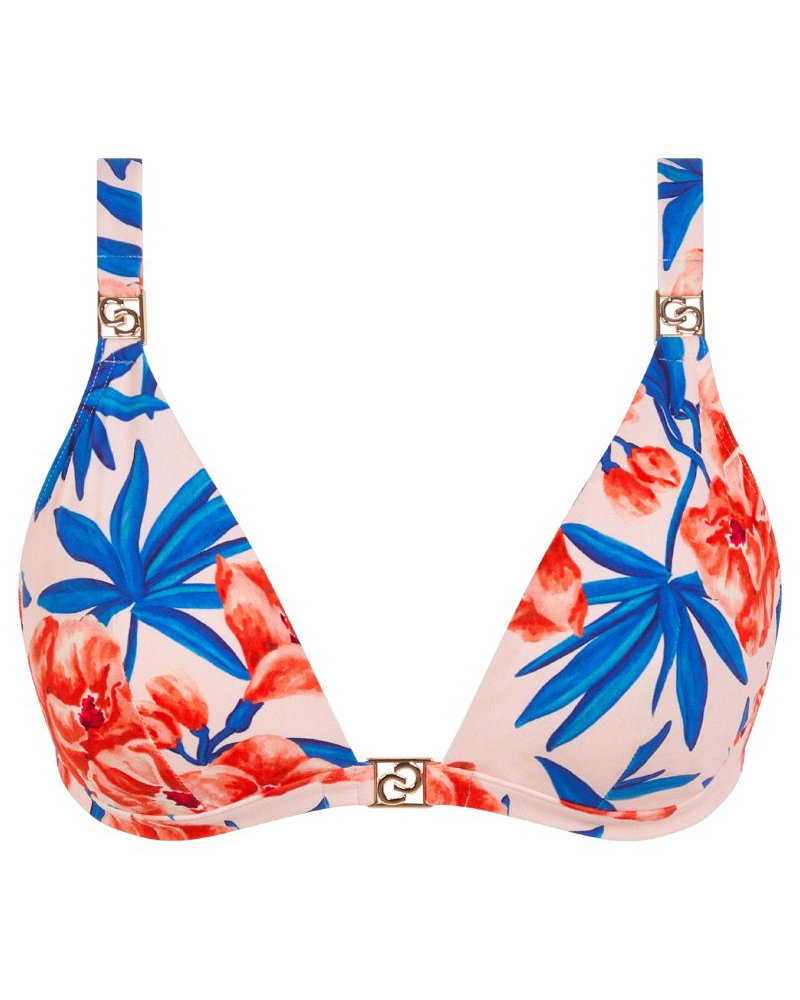 Wireless Triangle Spacer Bikini Top Chantelle Sauvage (Fleur de laurier)