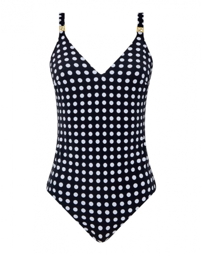 Wireless triangle spacer one-piece swimsuit Chantelle Sauvage (Dolce)