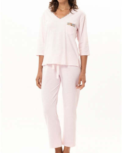 Pijama de algodón jersey Le Chat Garden (Rose)