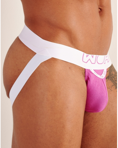 Cotton jockstrap WOH Sexy Fun (Rose)