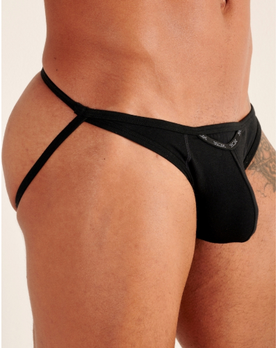 Jockstrap en coton WOH Sexy Fun (Noir)