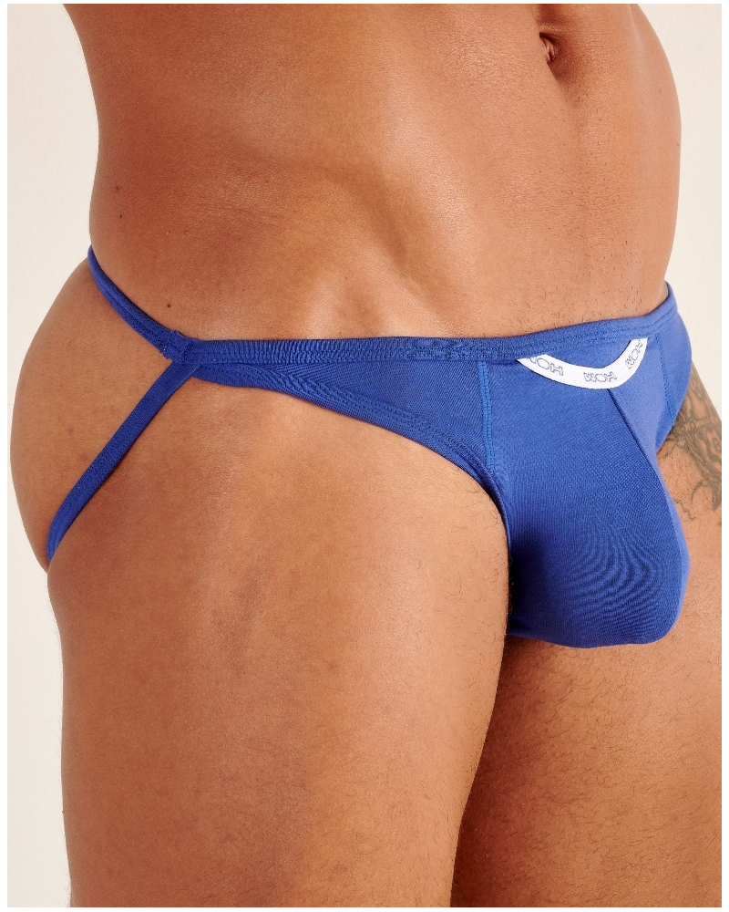 Cotton jockstrap WOH Sexy Fun (Bleu)