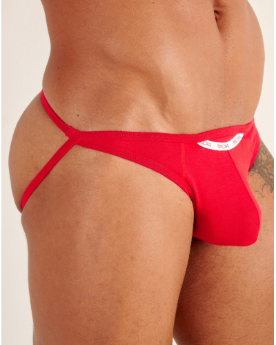 Jockstrap en coton WOH Sexy Fun (Rouge)